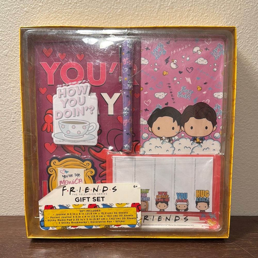 Valentine’s Friends The Television Series Journal Gift Set
